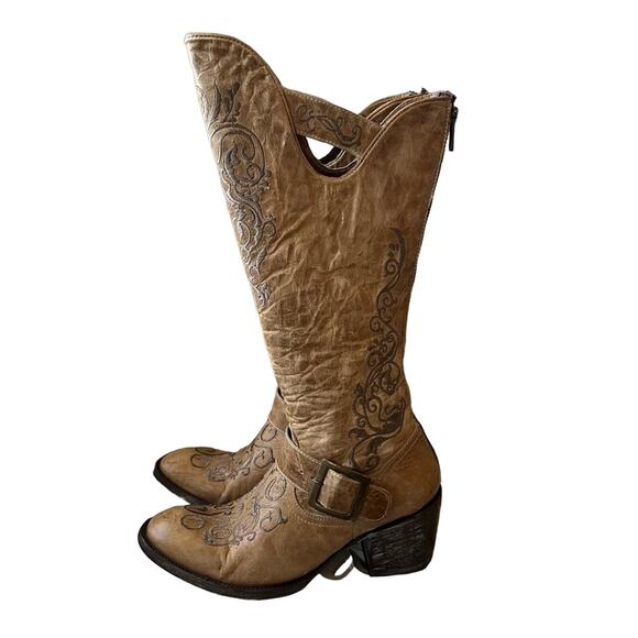 Old Gringo Tall Western Cowboy Boots Women’s 6.5 - Picture 1 of 13